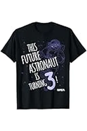 Nasa Croquis de esquema de este futuro astronauta de la que cumple 3 años Camiseta
