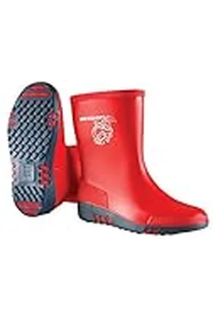 Dunlop Kinder Gummistiefel Acifort Mini Rot 26 - Botas de agua Unisex bebé, (Schwarz-silber), 30 EU