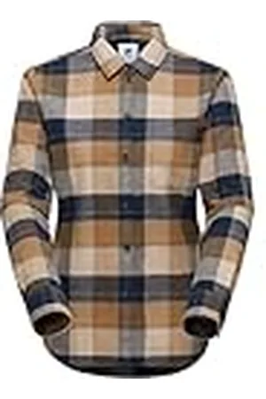 Mammut Trovat Camisa de Manga Larga Mujer, Marino-Savannah, M