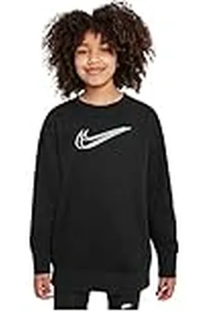 Nike G Nsw Bf Crew, T Shirt Niñas, Negro , 80