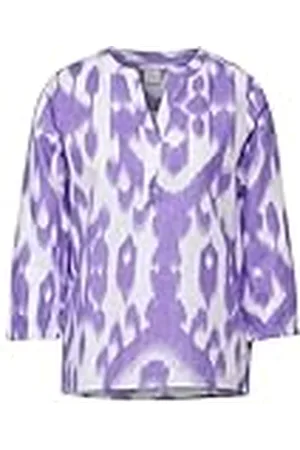 Street one A344479 Blusa de Mezcla de Lino, Women