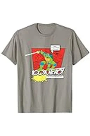 Teenage Mutant Ninja Turtles TMNT Leonardo Capa 100% héroe innecesaria Camiseta