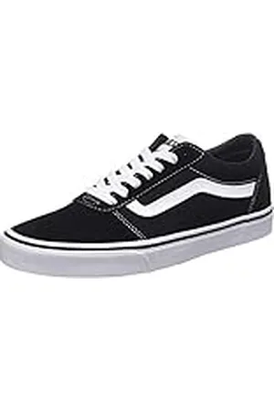 Vans Ward, Zapatillas para Hombre, (SUEDE/CANVAS) BLACK/WHITE, 46 EU