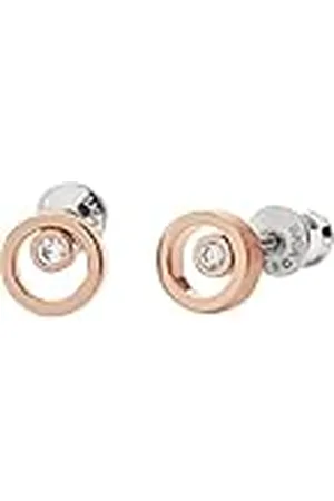 Skagen Pendientes para Mujer en Acero Inoxidable o Semipreciosos con Cierre Posterior de Pasador