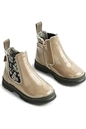 WHEAT Chelsea-Botas de Invierno para niños (Piel, 100% Patente, Impermeables), Zapatos para Nieve, , 30 EU