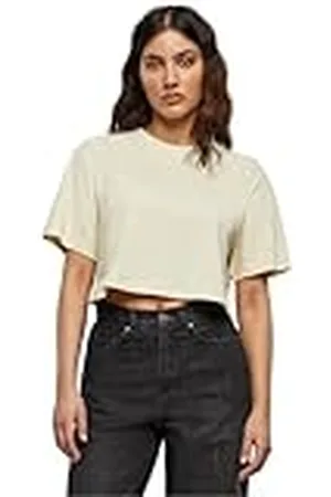 Build Your Brand By264-ladies Short Oversized tee Camiseta, , 5XL Mujeres
