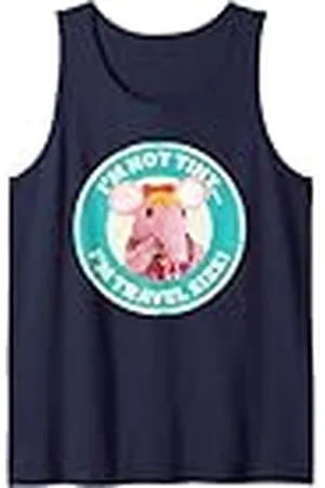 Clangers Tiny Clanger ¡No soy pequeño, soy talla de viaje! Retro Camiseta sin Mangas
