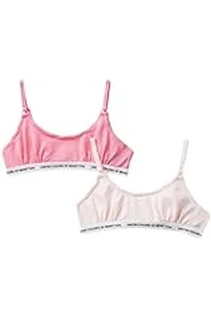 Benetton Set 2 Sujetadores 3mc10r1in Ropa Interior, , XXL para Niñas