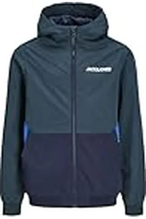 JACK & JONES JACK&JONES JUNIOR Jjerush Hood Bomber Noos Jnr Chaqueta, , 176 para Niños