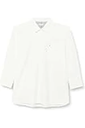 Tommy Hilfiger Blusa Mujer Camisa, Weiß (Blanco), 52