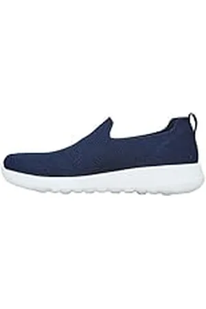 Skechers Go Walk MAX Modulating, Zapatillas Hombre, Azul Marino/Blanco/Blanco, 40 EU X-Ancho