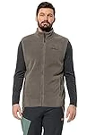 Jack Wolfskin Waldsteig FZ-Gilet Taglia M Chaqueta de Forro Polar, , L para Hombre