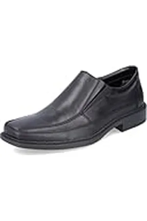 Rieker Hombre Mocasines B0873, de Caballero Zapatillas,Pantuflas,Zapatos de Traje,Mocasines,Elegantes,Negro (Schwarz / 00),45 EU / 10.5 UK