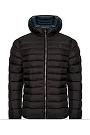 Dare 2B Drifter II Chaqueta acolchada/acolchada para hombre Tejido reciclado ripstop resistente a la lluvia con capucha y bolsillos inferiores, óptimo para caminatas