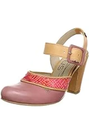 Virus Moda 920183 - Zapatos de tacón de Cuero para Mujer, Color Multicolor, Talla 41