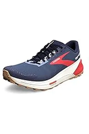 Brooks Catamount 2, Zapatillas Mujer, Azul/Rojo (Navy Bittersweet Peacoat), 42 EU