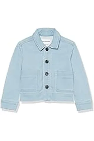 Amazon Chaqueta Vaquera de Trabajo con Corte Holgado Unisex Niño, , 11-12 años