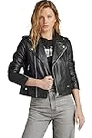 G-Star Para Mujer Chaqueta Leather Biker, , S