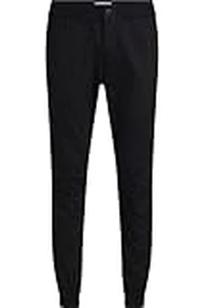 Calvin Klein Jeans MONOLOGO Casual Badge Chino J30J324045 Pantalones de Tejido, , XL para Hombre