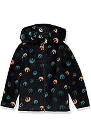 Amazon Disney | Marvel | Star Wars Chaqueta de Forro Polar con Capucha y Cremallera Completa Niño, , 11-12 años