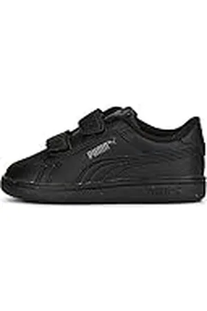 PUMA Smash 3.0 L V Inf, Zapatillas Unisex bebé, Black Shadow Gray, 20 EU