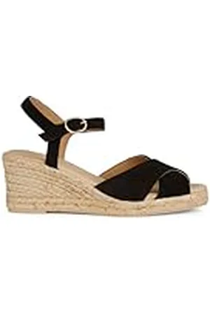 Geox D Gelsa Low C, Sandalia de cuña Mujer, , 36 EU
