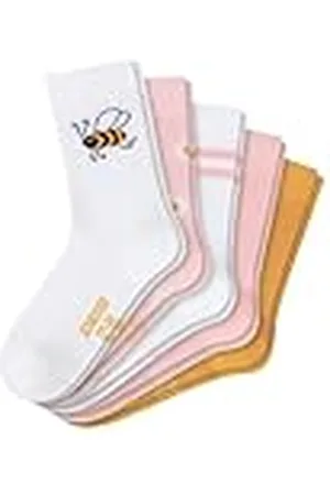 Schiesser 5 Pack Kindersocken Calcetines, , 27/30 para Niñas
