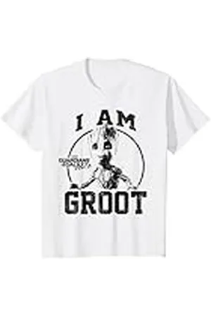 Marvel Niños Guardians Vol.2 I Am Groot Collegiate - Camiseta infantil Camiseta