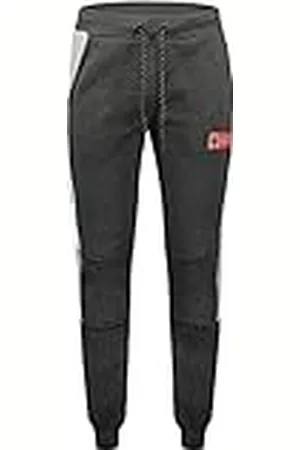 Geographical Norway Magostino Men Pantalones Casuales, Gris Foncé, L para Hombre