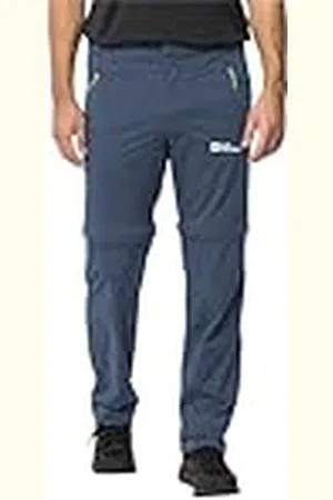 Jack Wolfskin Glastal Zip Off Pants M Pantalones para Senderismo, , 46 para Hombre