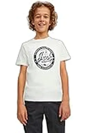 JACK & JONES JUNIOR ejeans Noos 22/23 Jnr-Camiseta de Manga Corta con Cuello Redondo, , 152 para Niños