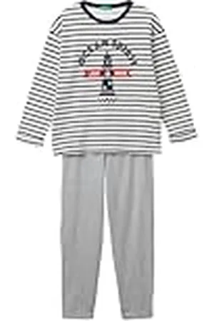 Benetton Pig(Maglia+Pant) 3D720P07B Juego de Pijama, , 150 para Niños