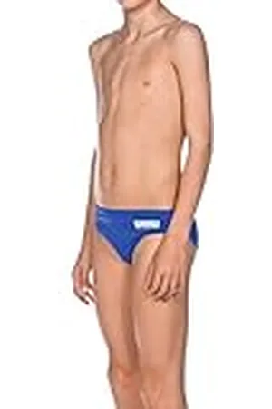 Arena Solid Brief Jr Bañador Slip, niños, Azul (Royal/White), 2-3
