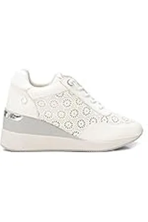 Xti Zapatilla Mujer Blanco - Calzado Cómodo y Versátil - Moda Casual - Modelo 14377603 (Talla 36)