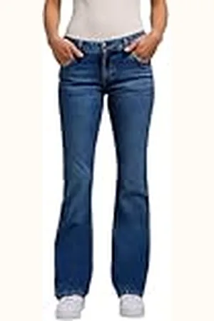 Lee Marion Straight, Vaqueros para Mujer, Azul, , 36W / 33L