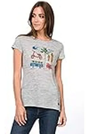 Supernatural Digital Merino - Camiseta para Mujer, Primavera/Verano, Digital, Mujer, Color , tamaño Small