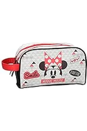 Disney Minnie Wow Neceser Dos Compartimentos Adaptable 26x16x12 cms Piel Sintética