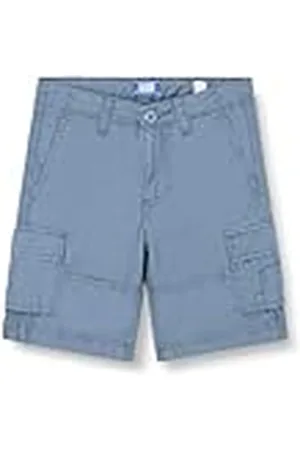 JACK & JONES Jpstinternational Jjcampaign Short Jnr Pantalones Cortos Cargo, Blue Mirage, 146 cm para Niños