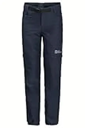 Jack Wolfskin Active Zip Off Pants K Pantalones para Senderismo, , 140 Unisex niños