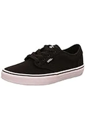Vans Atwood, Zapatillas, Unisex niños, (Canvas) Black/White, 30.5 EU