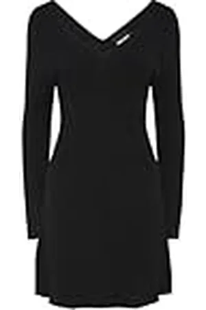 Pieces® Pcprista LS V-Neck Knit Dress BC Vestido de Punto, , L para Mujer