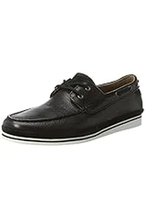Aldo FETSCH, Náuticos Hombre, Negro (97 Black Leather), 43.5 EU