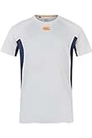Canterbury Vapodri Superlight Camiseta para Hombre, Whitecap Gray/Midnight Navy, XS