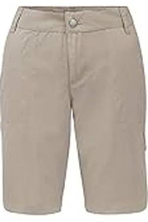 Columbia Silver Ridge 2.0 Pantalón Corto Cargo Nailon, Mujer, Marrón (Tusk), Talla US W2/L12/ (EU W34/L12)