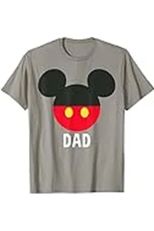 Disney Mickey Mouse Dad Pantalones Logo Gráfico Día del Padre Camiseta