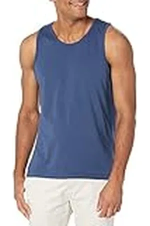 Amazon Camiseta de Tirantes de Ajuste Entallado Hombre, , XS