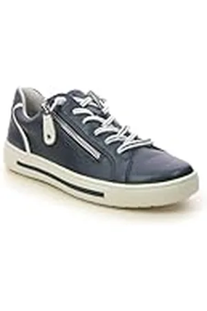 Jana Damen Sneaker Flach mit Reißverschluss Vegan, Zapatillas Mujer, , 39 EU