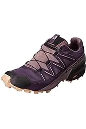 Salomon SPEEDCROSS GORE-TEX Zapatillas de Trail Running para Mujer, Mysterioso / Quail / Sirocco, 36 2/3 EU