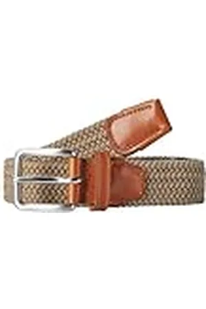 JACK & JONES Jacspring Woven Belt Noos Cinturón, , 95 (Talla del Fabricante: 80) para Hombre