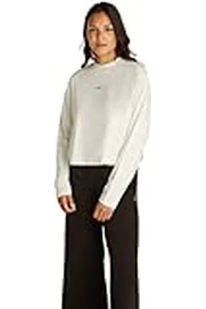 Calvin Klein Jeans MONOLOGO LOOSE LS TEE Camiseta de manga larga Mujer, , 3XL